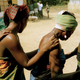 Women dancing in Liberia